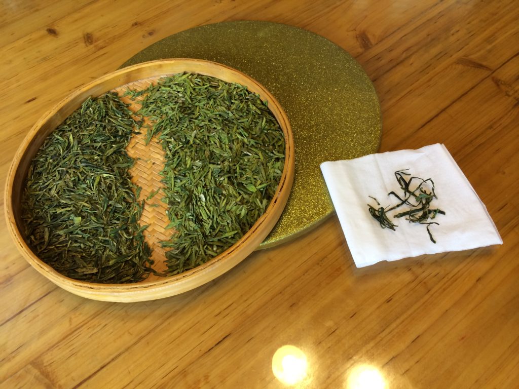 Long Jing green tea comparison