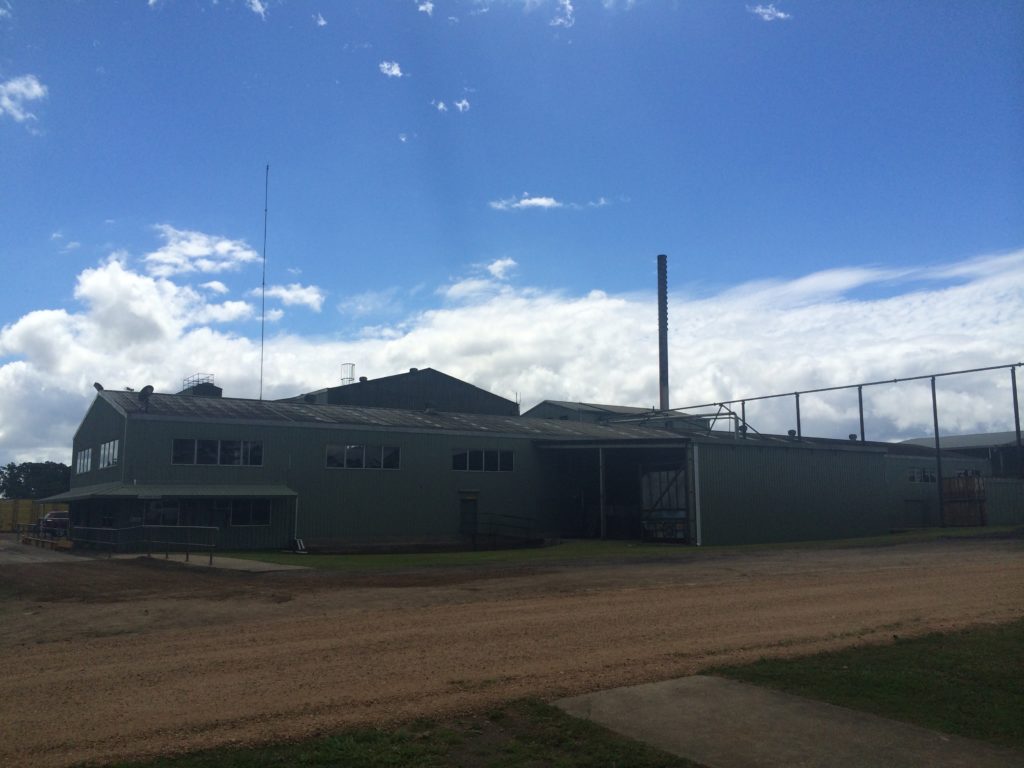 Outside look of the Nerada Tea factory in Australia.